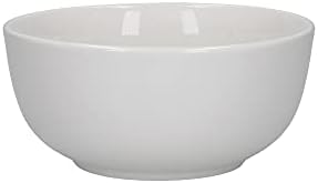 Mikasa Alexis Dinner Set, White Porcelain Minimalist Plates and Bowls, 12-Piece Set