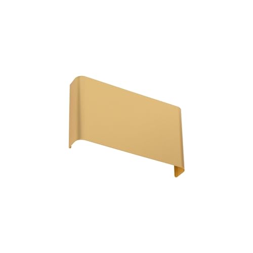 Aplique interior moderno dorada para pasillo y salón con diseño angular plano 3
