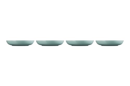 Le Creuset Stoneware Set of 4 Pasta Bowls, 8.5" each, Sea Salt