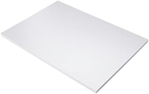 Crafter's Companion Centura Pearl 25 Sheet A3 Pack Card, Snow White-Hint of Silver