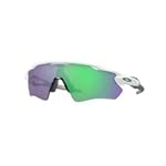 OAKLEY Radar EV Path OO9208 920871 38MM Polished White/Prizm Jade Shield Sunglasses For Men+ Bundle Accessory Leash Kit, Microfiber Pouch