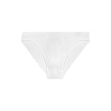 HOM Slip Micro Confort Supreme Cotton Mutande da Uomo, Blanc, S