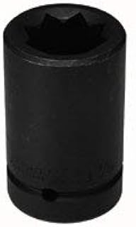 Wright Tool 8952R 8 Point Double Square Deep Impact Railroad Sockets (4 Units)
