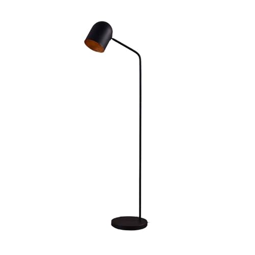 Lindby Stehlampe 'Morik' (Modern) in Schwarz aus Metall u.a. für Wohnzimmer & Esszimmer (1 flammig, E27) - Stehleuchte, Standleuchte, Floor Lamp, Wohnzimmerlampe, Wohnzimmerlampe