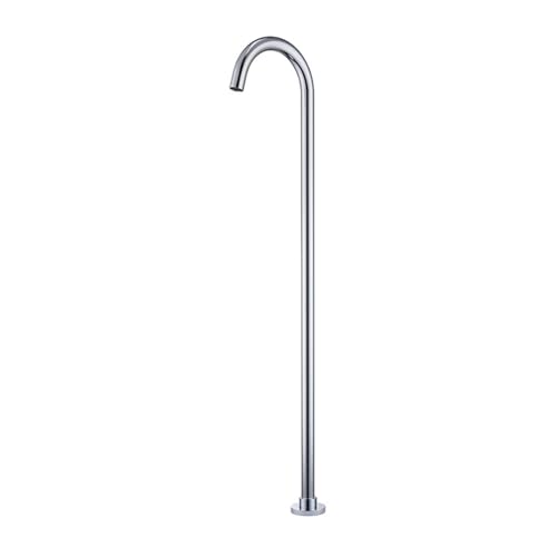 Baignoire surbout tape chromée LWX mélangeur bain col de cygne