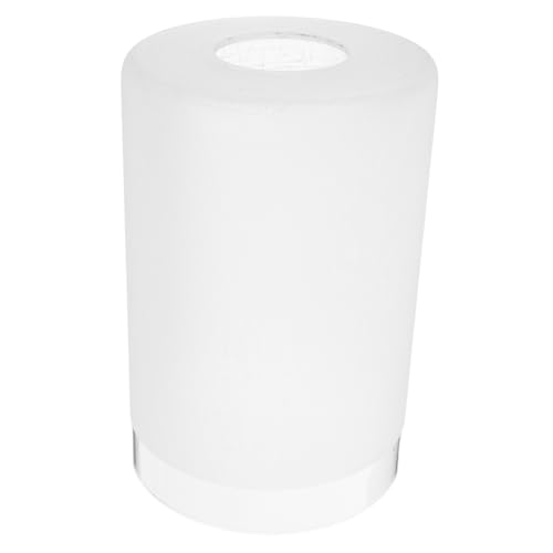Tofficu Frosted Glass Pendant Lampshade Replacement Cylinder for Chandeliers Wall Sconces Vanity Lights Fit Easy Install Smooth Edges Elegant Lighting Cover