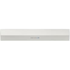 Zephyr ZPI-E30B290 Pisa 180-290 CFM 30 Inch Wide Under Cabinet Range Hood with LumiLight LED Lighting - White