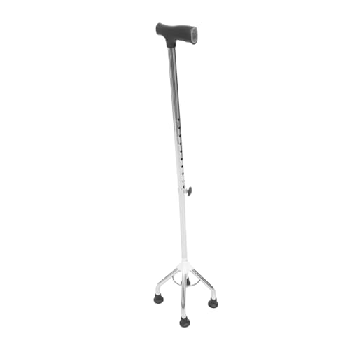 COLLBATH Bastón De Cuatro Patas Ajustable Bastón De Trekking Portátil para Caminar Montaña para Personas Mayores y Senderismo COLLBATH Bastón De Cuatro Patas Ajustable Bastón De Trekking Portátil para Caminar Montaña para Personas Mayores y Senderismo