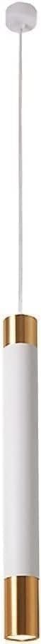 Suspension linéaire LED or noir 3W lustre moderne pour couloir et maison