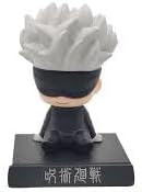 Trunkin Jujutsu Kaisen Gojo Satoru Bobblehead | PVC Anime Figurine | Model Anime Toys Bobble Head (Multicolor) - 14 Cms