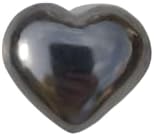 Stone CityAfrican Hemetite Puffy Heart Crystal, Healing Stone, Meditation Crystal, Natural Stone (4.23 OZ / 120 Gm)