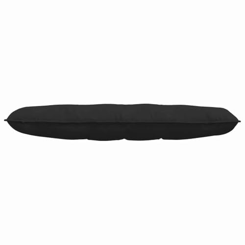 Coussin de dossier rectangulaire 140x50 cm en microfibre déhoussable