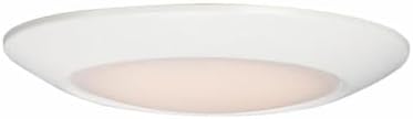 Maxim Diverse Direct-12W 3000K 1 LED Flush Mount in Commodity Style-6.25 Inches Wide by 1.25 inches high