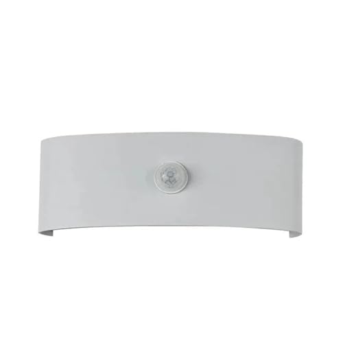 Lámpara de pared con detección cuerpo humano luminosa de aluminio para pasillo y hotel