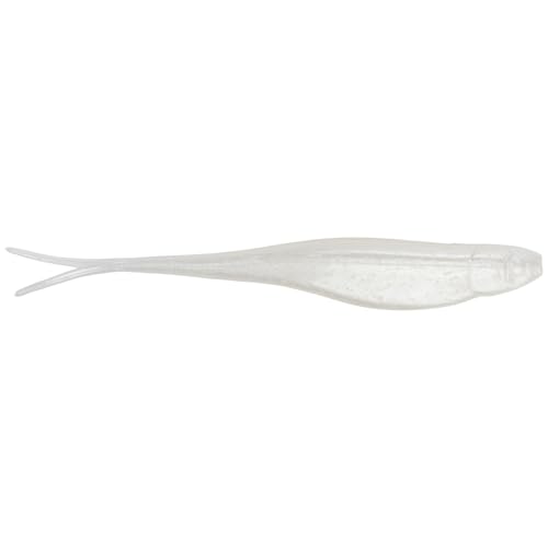 Strike King (3XBZTOO-84) 3X Baby Z Too Jerkbait Fishing Lure, 84 - Pearl, 3.5', Salt-Impregnated