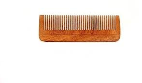 The Bamco Organic Pure Neem Wood Comb (pack of 2) (fine teeth)