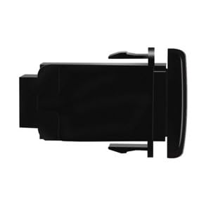 #US JENANI Windshield Wipers Blue LED Backlit Tall Button 1.54"x 0.83" (Fit: OTA)