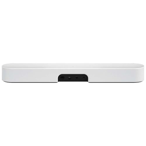 Miniatura 2 de Sonos Beam Barra De Sonido Con Alexa Integrada - Barra De Sonido Inteligente Para Tv Y Música, Altavoz Compatible Con Airplay, Color Blanco