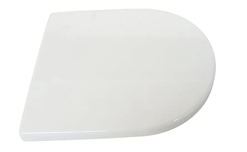 Abattant WC V&B O-Novo compatible, lunette Duroplast RAMM antibactérienne avec fermeture douce