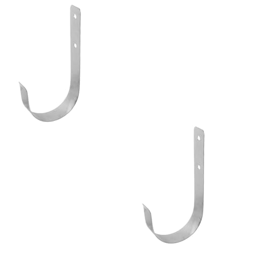 OUNONA 4pcs Life Ring Holder Throw Flotation Device Boat Accessory Pool Pole Hangers Metal Storage Buoy Bracket