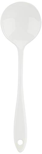 ナガオ 燕三条 琺瑯 ブイヨンスプーン ホワイト 日本製