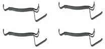 Mechanics Choice Front Disc Brake Anti-Rattle Clip for 1968-2002 Buick, Cadillac, Chevrolet, GMC, Jeep, Oldsmobile, Pontiac (RWD)