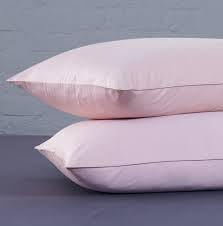 Elegant Lilac Pillowcases - Standard Size 1 pcs, (50 x 70 Inches) - Premium SATIN Soft Cotton Fabric with Envelope Closure