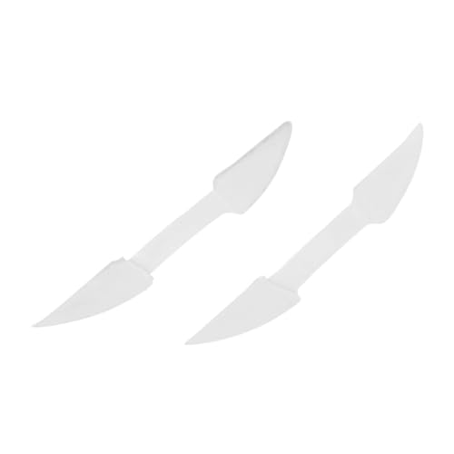 Menolana 2 Pieces Flute Mouthpiece Positioning Stickers Mouthpiece Patches Training Devices Wind Director Practice Tool for Woodwind, Thickness 0.5mm