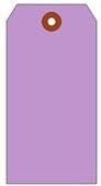 Shipping Tag, HVY. Wt., Lavender, Sz #6, Plain, Box of 1000