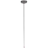 HOUDERCO Edelstahl Boden Thermometer mit Langer Sonde Batteriefrei Bodentemperaturmesser für Garten und Kompost Temperaturanzeige 10 bis 100 °C