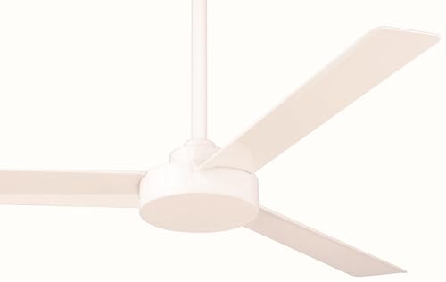Minka-Aire F524-WHF Roto 52" Ceiling Fan with Wall Control, Flat White thumbnail 2