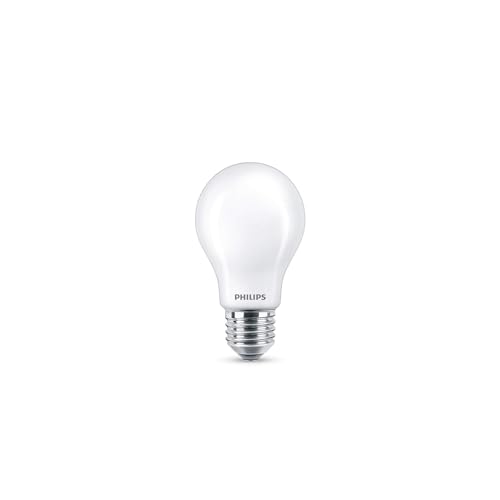 Philips LED Classic A60 Light Bulb [E27 Edison Screw] 10.5W - 100W Equivalent, Warm White (2700K), Non Dimmable