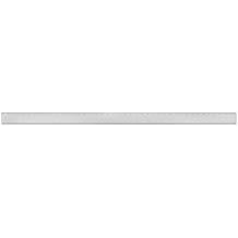 Alumicolor Steel Edge 42IN Non-Slip Straight Edge, Silver