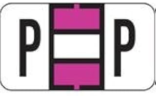 JETER COMPATIBLE 59702620 7200 Color Code Label, Permanent, Alpha