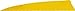 Gateway Shield Cut Feathers Sun Yellow 4 in. RW 50 pk.