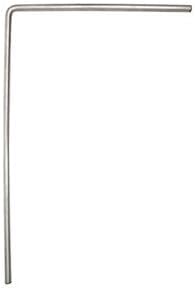 Lowery Extra Wide 'L' Bar - Silver Grey