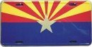 Dixie Arizona Starburst State Flag License Plate