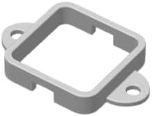 LOW PROFILE Bracket Compatible with Govee Model H705 Lights | FLUSH MOUNTED Outdoor Home Lighting Mounting Brackets | Light Mount Bracket for Original | Underglow (180pk, Clear)