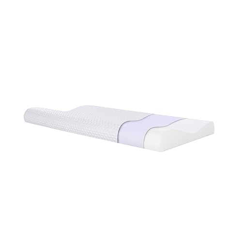 SUQ I OME Slim Sleeper-Thin Memory Foam Pillow for Sleeping 1.9'' to 2.4 '' Height, Ultra Thin & Low Cervical Profile