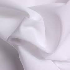 White 60" Width Cabric Cotton Feather Proof Fabric For Curtain, Pillows, Furnishings, Crafts (3 Metres)