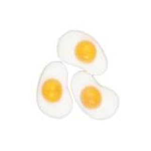 Fried Eggs Gummy Candy Fruit Flavored Egg Shaped Gummies 8oz - 1/2 lbs - 227g