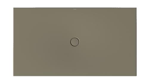BetteFloor Duschwanne mit Minimum-Wannenträger und Antirutsch Pro, 180x100cm, 5818-404AE,T1, Farbe: Graphite