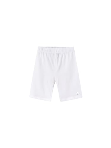 Mayoral - Mayoral Pantalon de cyclisme basique pour fille, blanc, 3 ans