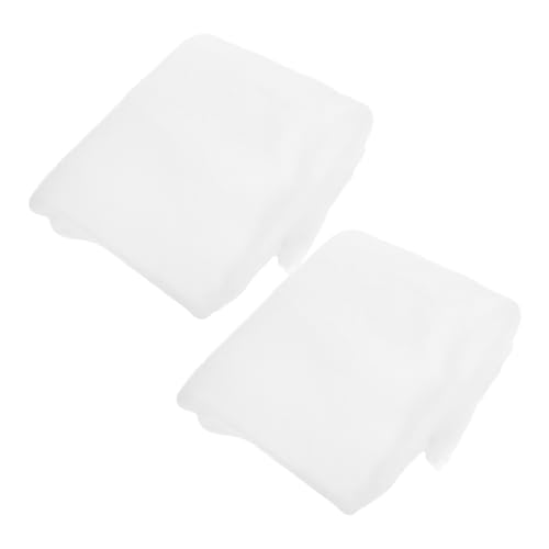 SUPVOX Artificial Cotton Rolls for Crafts White Snow Sheets Snowman Blankets for Winter Decor Christmas Table Blanket