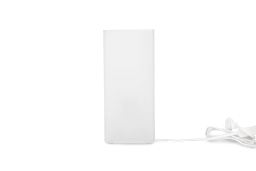 IKEA GRÖNÖ Tischleuchte Nachttischleuchte - Stimmungslicht - Frostglas weiß - 22 cm