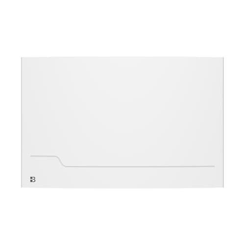 BESTHERM - Radiateur électrique fixe à inertie sèche fonte 1500W Bestherm ZOE horizontal blanc