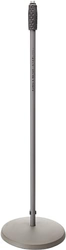 K&M - König & Meyer 26010.500.87 - Microphone Stand - Round Base Adjustable Height - Professional Grade - German Made - Gray image 2