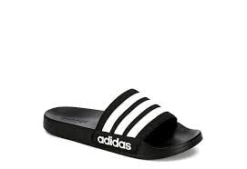 adidas Adilette Shower Sandals Men's, Black, Size 10