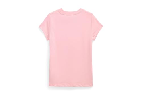 Polo Ralph Lauren Girls Polo Bear Cotton Jersey Tee (Toddler/Little Kid), Hint of Pink, 2, Toddler2