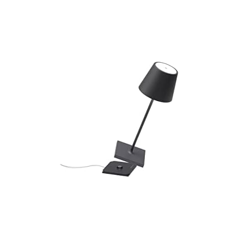 Zafferano Poldina Pro Mini - Dimmbare LED-Tischlampe aus Aluminium Cover